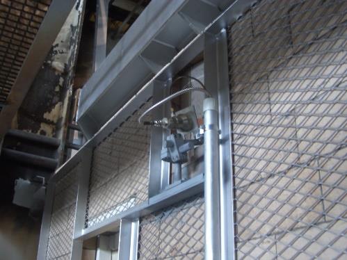 DSF30NG在玻璃熔窯安裝實例1